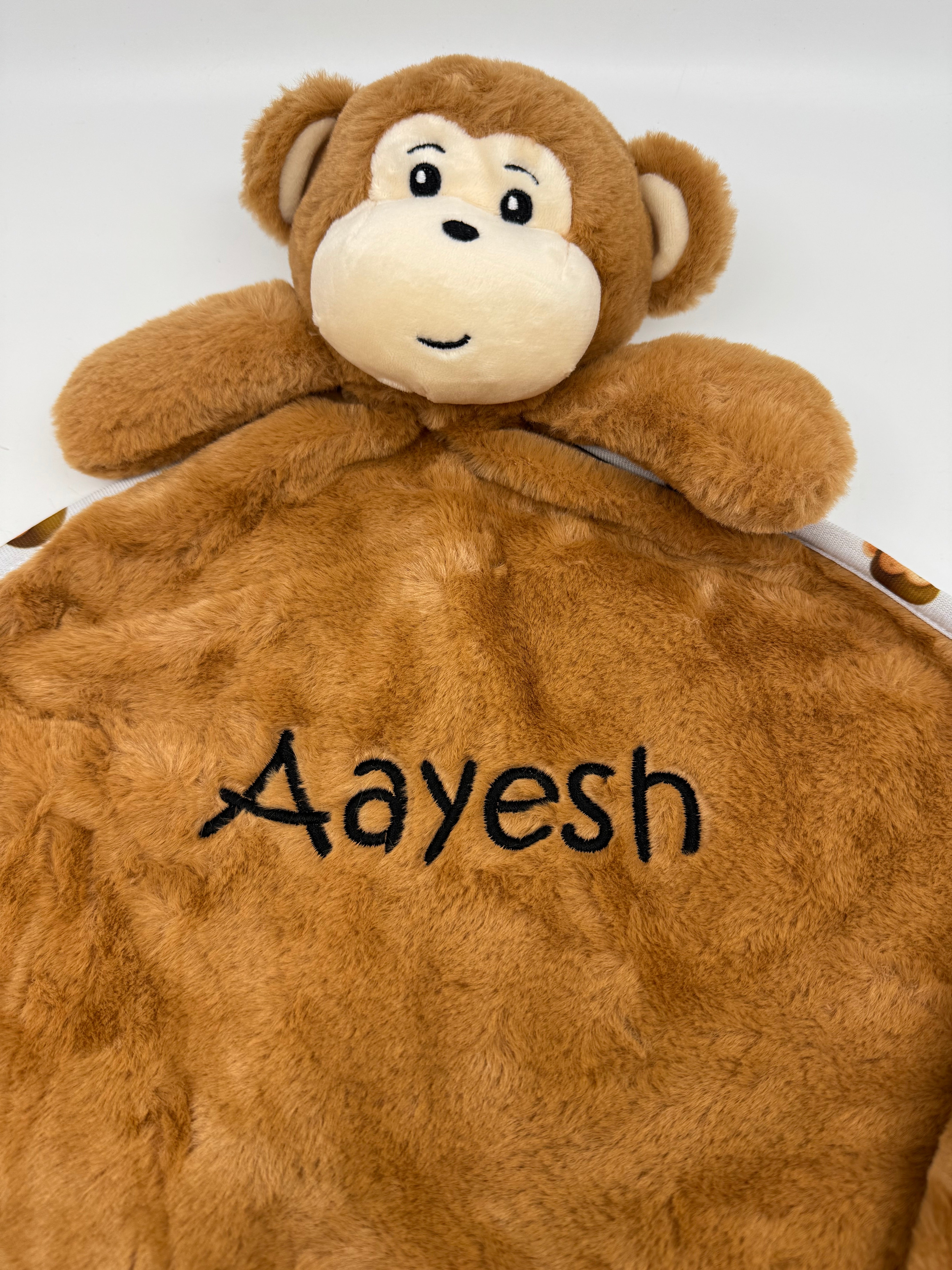 Nusseklud - Babytæppe - Abe