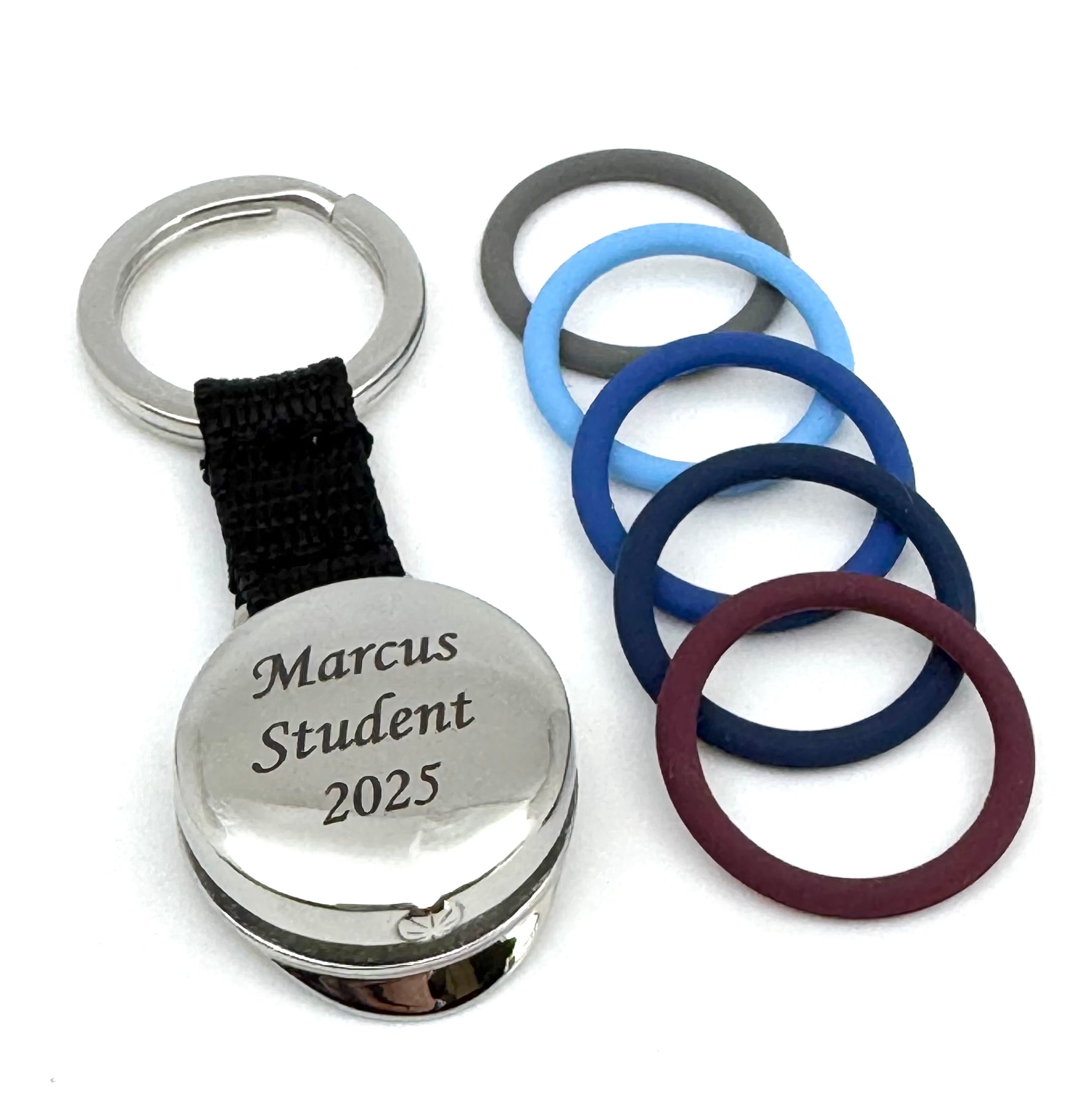 Studenterhue nøglering - Stål, 1 stk
