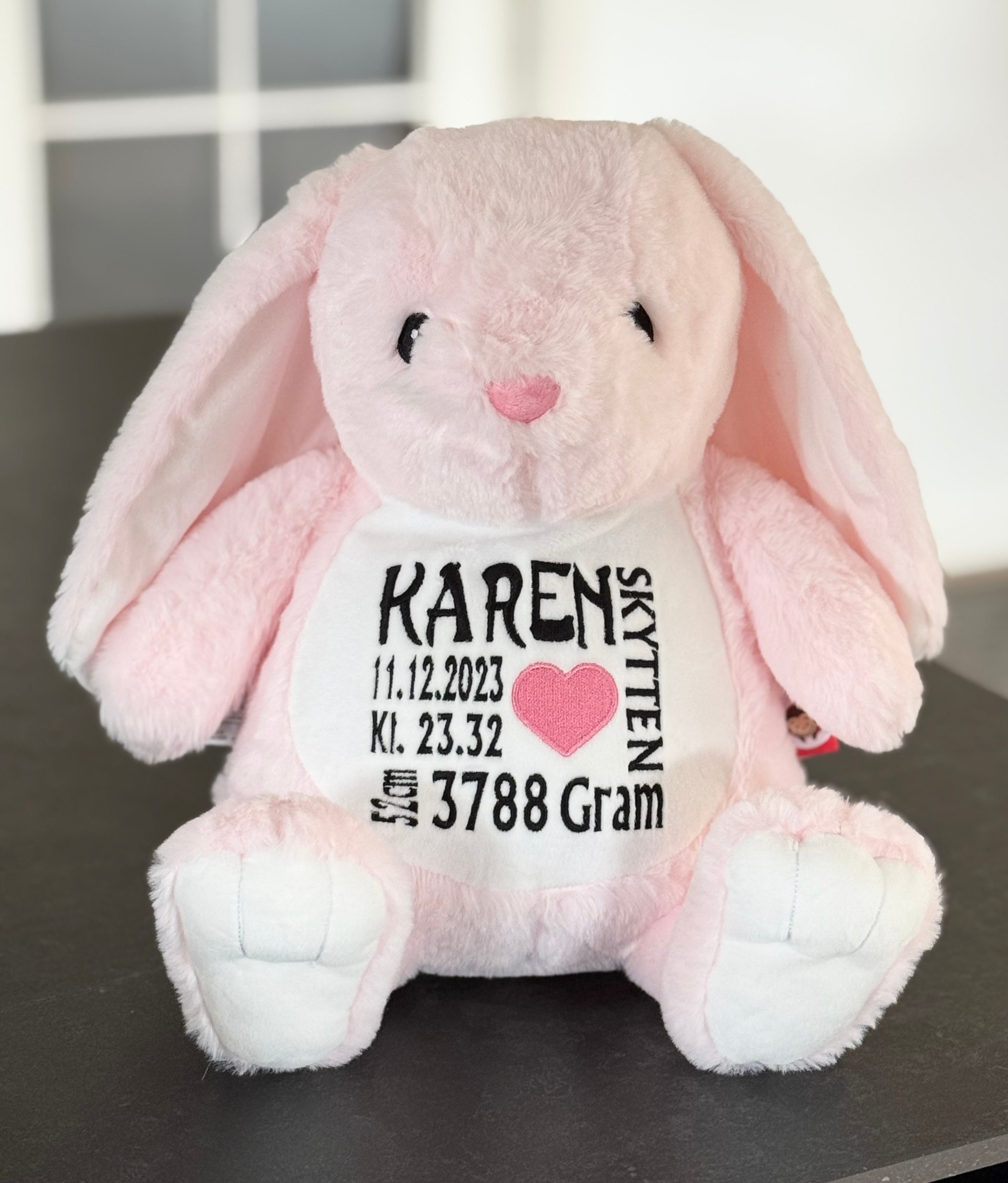 Lyserød Kanin(C) bamse