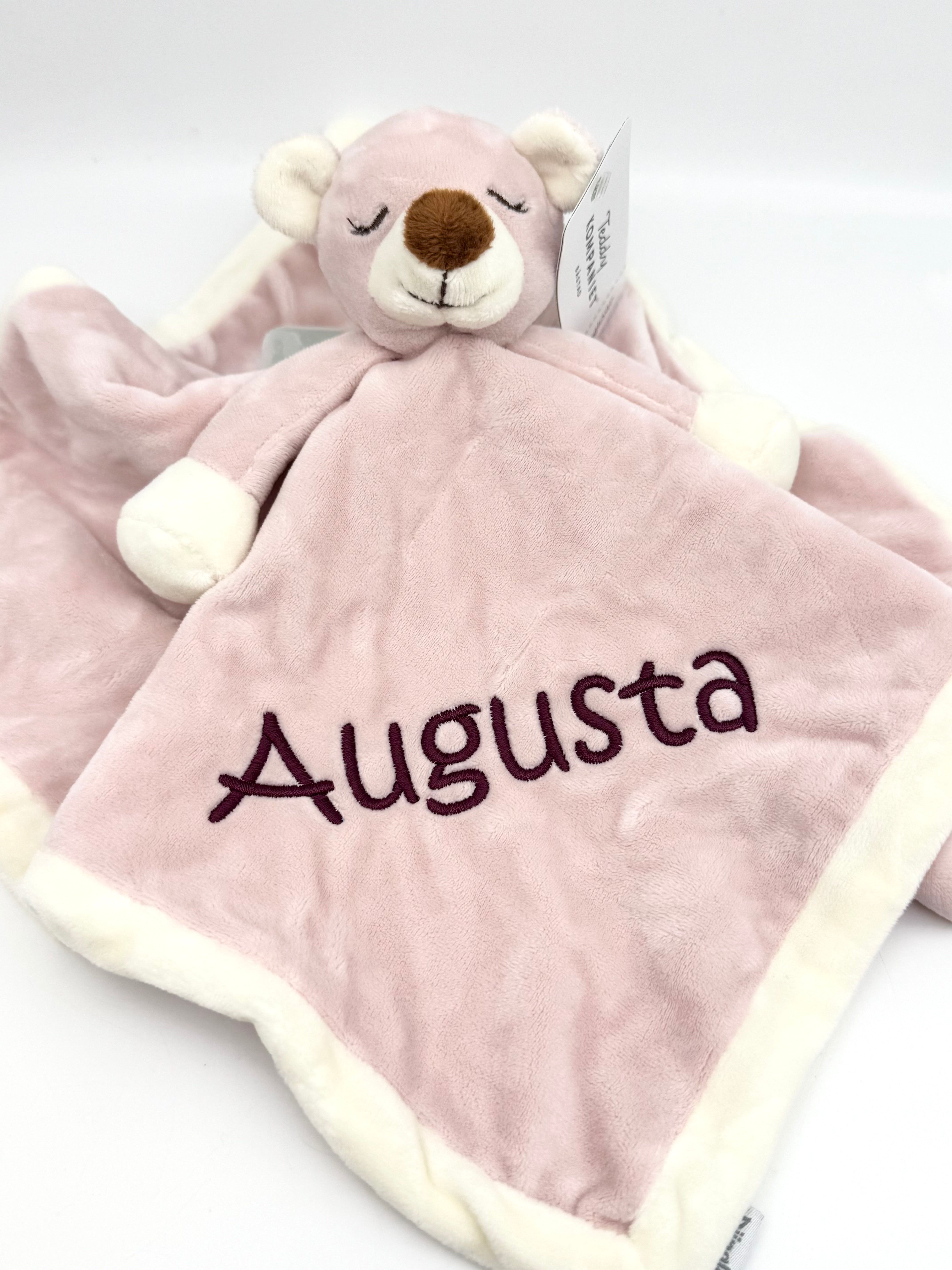 Nusseklud Diinglisar Bamse -støvet rosa