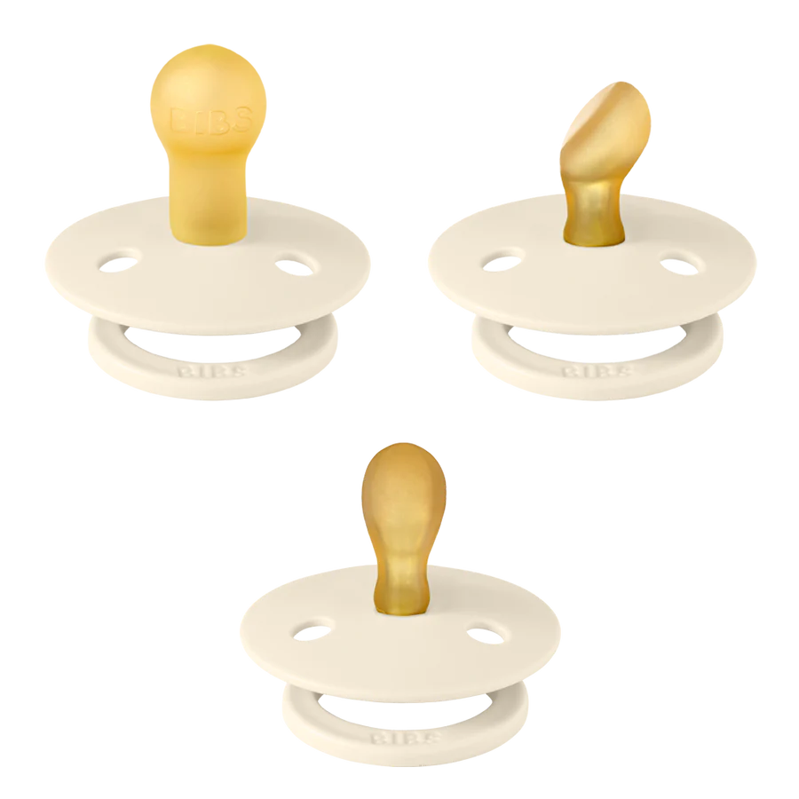 Bibs Try it sutter - 3-pak - Ivory