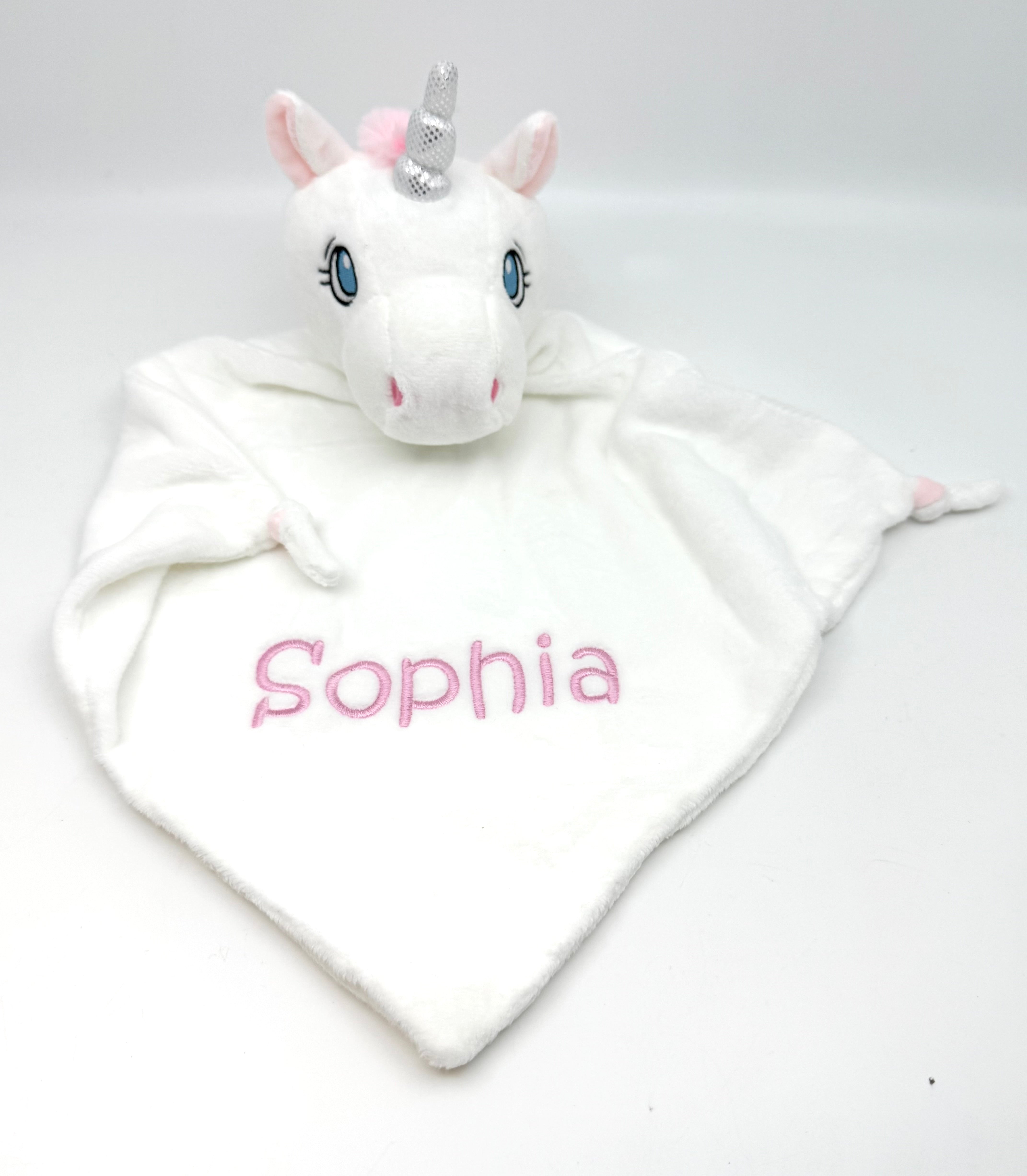 Nusseklud - Enhjørning/hvid (C) 1121