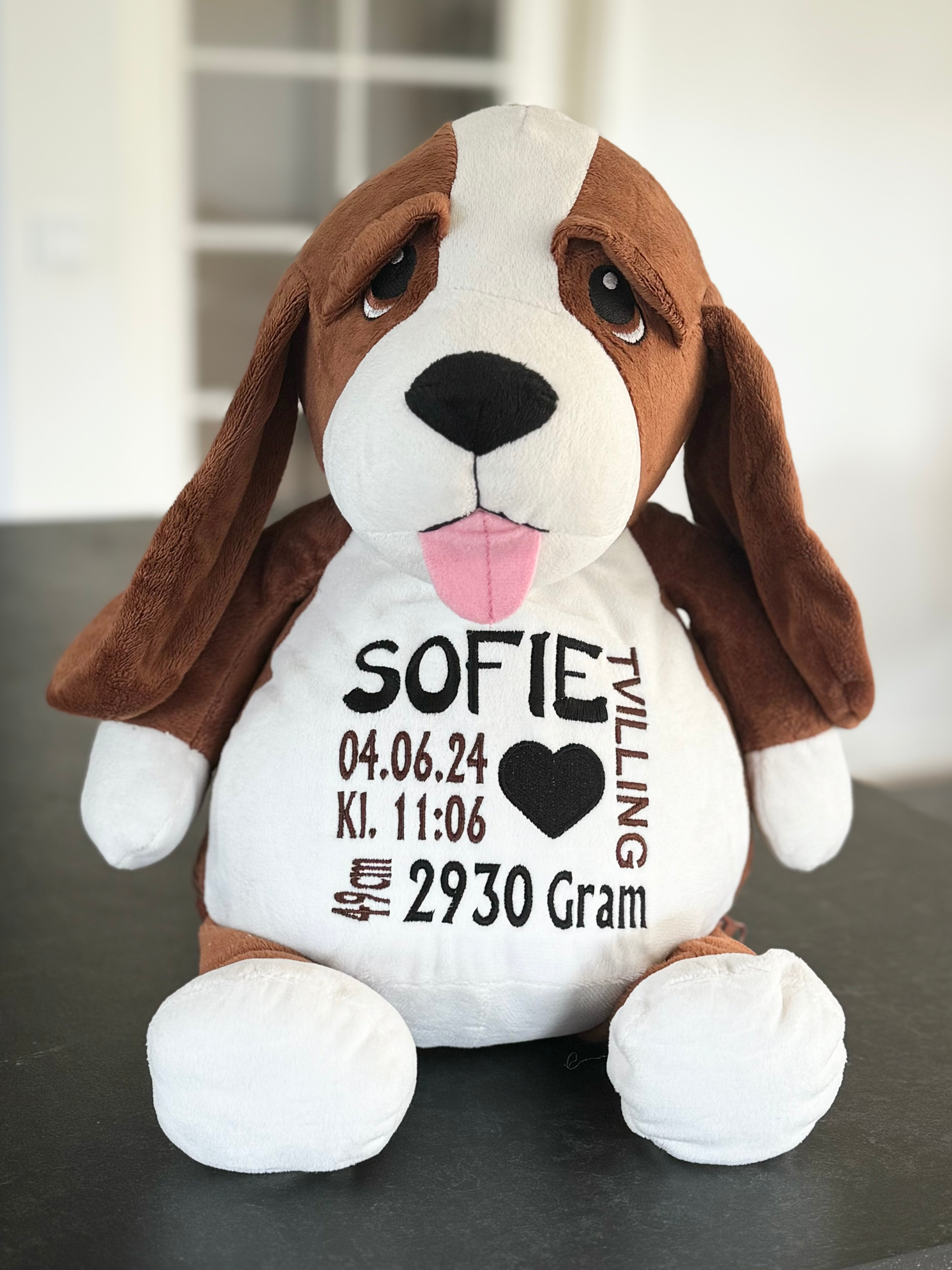 Hund-beagle bamse