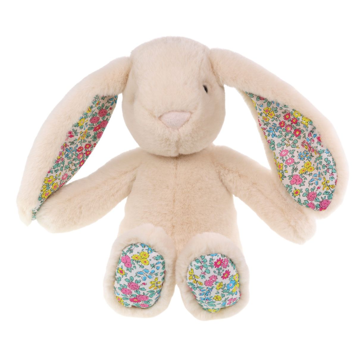 Nussebamse - Tinka - Creme m. blomster