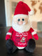 Julemand bamse, tekst som billede