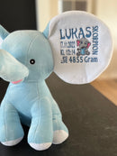 Elefant (C) "Blue Dumble" bamse