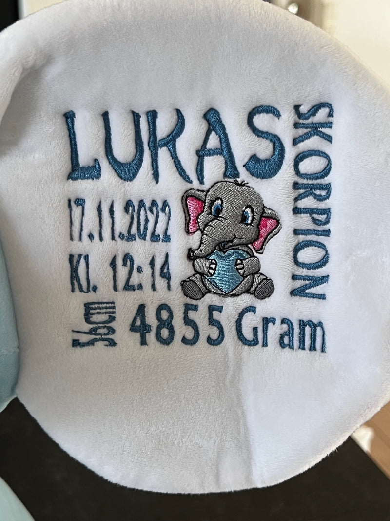 Elefant (C) "Blue Dumble" bamse