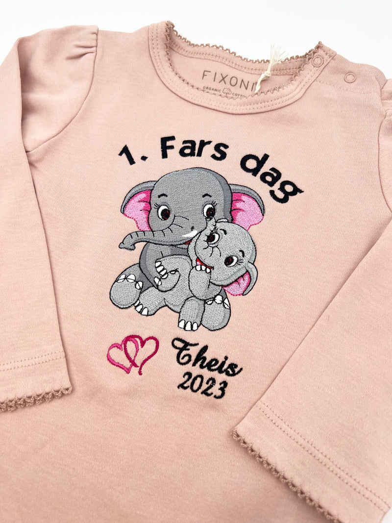Bodystocking - Første fars dag - Elefant