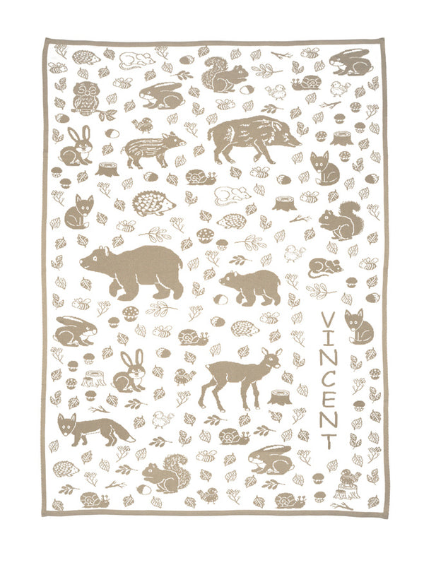 My Forest Animals Blanket