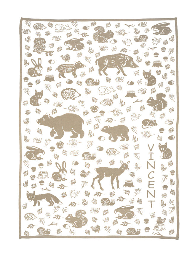 My Forest Animals Blanket
