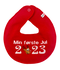 Savlesmæk Rød- Min Første Jul 2023 rudolf