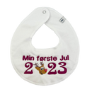 Savlesmæk Hvid/Rød- Min Første Jul 2023 rudolf