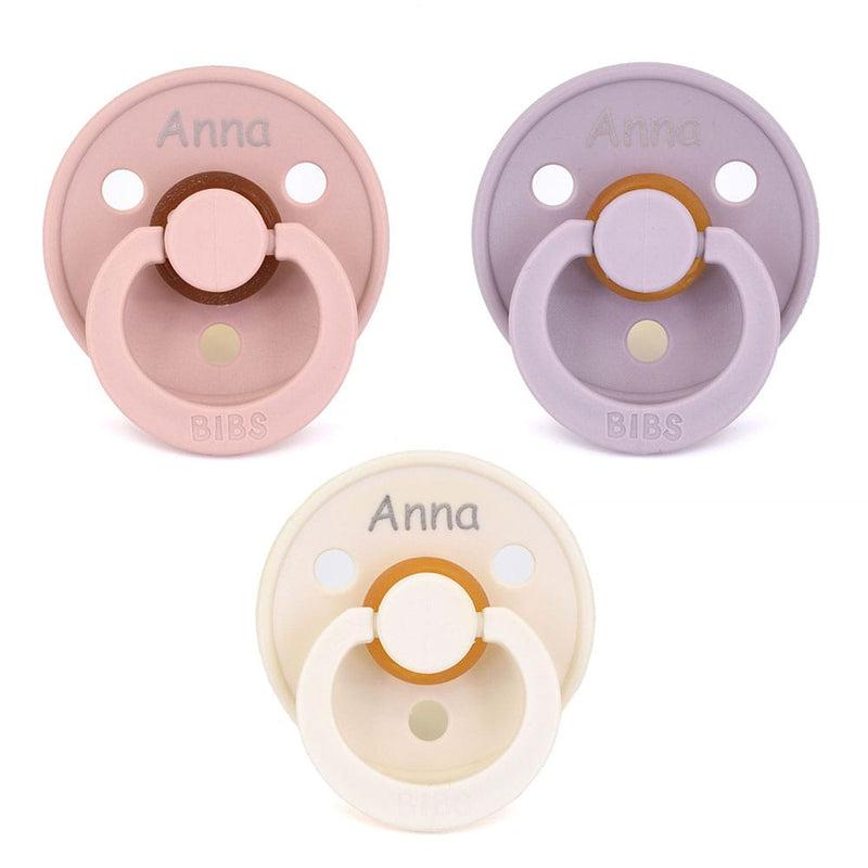 Bibs Colour sutter - Str. 2 (+ 6 mdr.)  - 3-pak - Blush/DuskyLilac/Ivory