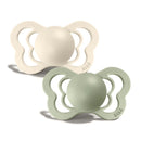 Bibs couture sutter str. 1 (+ 0 mdr.) - 2-pak - Ivory/Sage