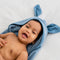 BIBS Kangaroo Hoodie Towel - Babybadeslag Woodchuck