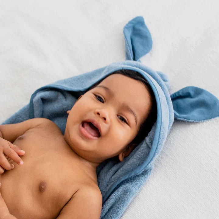 BIBS Kangaroo Hoodie Towel - Babybadeslag Sage