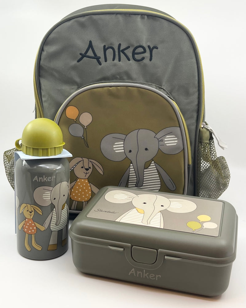 Børnerygsæk - Elefant og kanin
