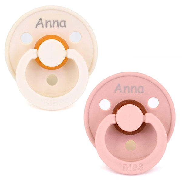Bibs Colour sutter - Str. 1 (+ 0 mdr.) - 2-pak - Blush/Ivory