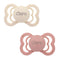 Bibs Supreme sutter str. 1 (+ 0 mdr.)  - 2-pak - Ivory/Blush