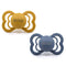 Bibs Supreme Silicone str. 2 (+ 6 mdr.) - Mustard/Petrol