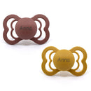 Bibs Supreme Silicone str. 2 (+ 6 mdr.) - Woodchuck/Mustard