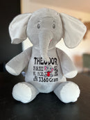 Elefant (C) m "floppy ears" bamse