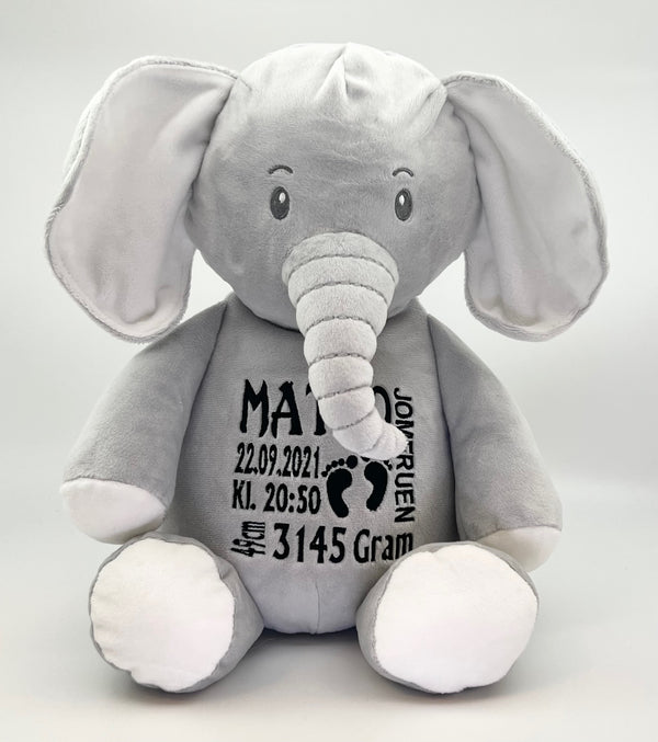 Elefant (C) m "floppy ears" bamse