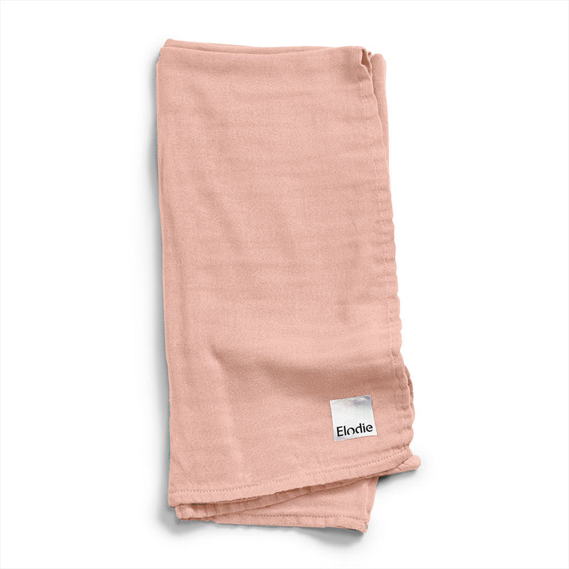 Bamboo Muslin Blanket - Powder Pink