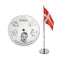 Navngivningsflag med navn, data og billede