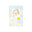 Kort med konvolut - Tillykke bamse med sutteflaske dreng (68x98mm)