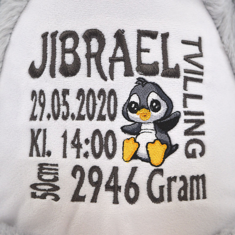 Pingvin(C) grå bamse