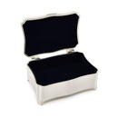 Smykkeskrin - Kiste med 2 hjerter - Blank