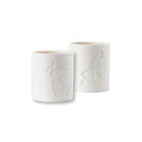 Svane & Sommerfugl med dans - Porcelæn