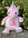 Pink enhjørning bamse